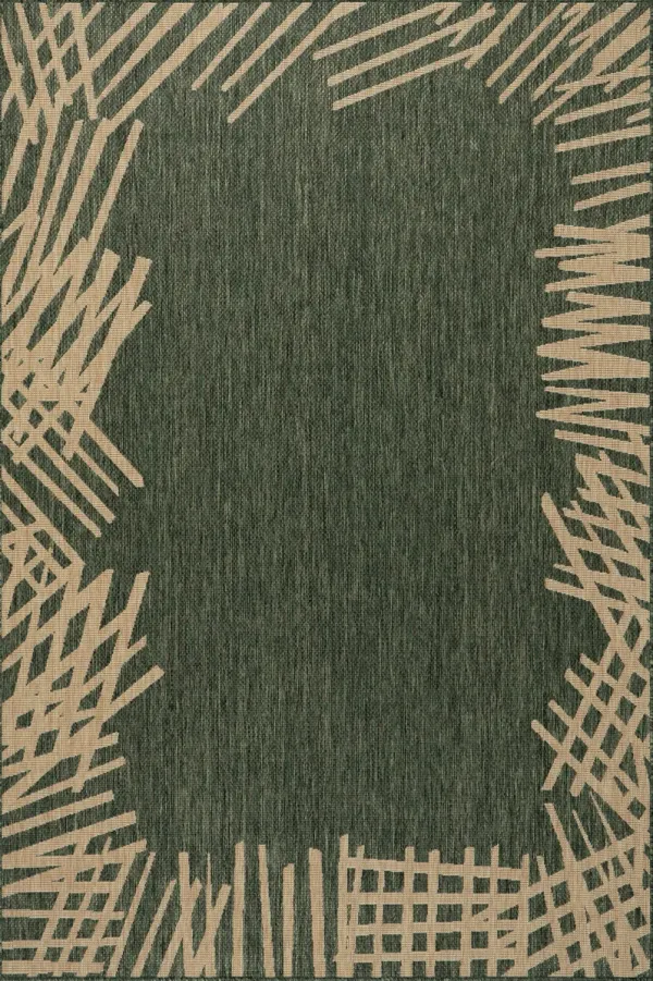 Vionne Bordered Indoor/Outdoor Rug
