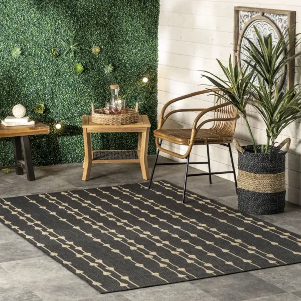 Raindrop Cascade Indoor/Outdoor Rug