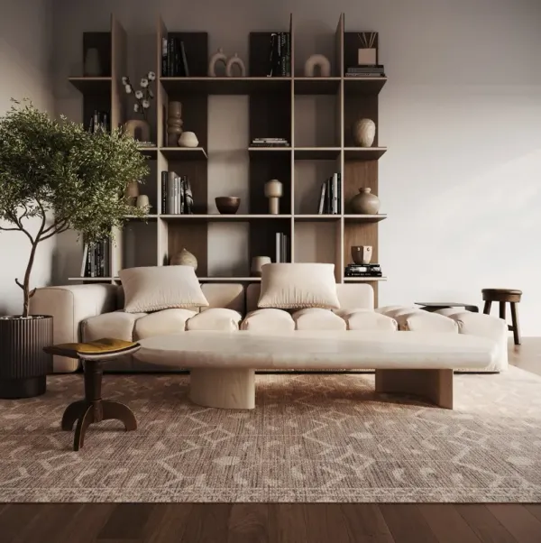 Ohzye Transitional Floral and Paisley Rug