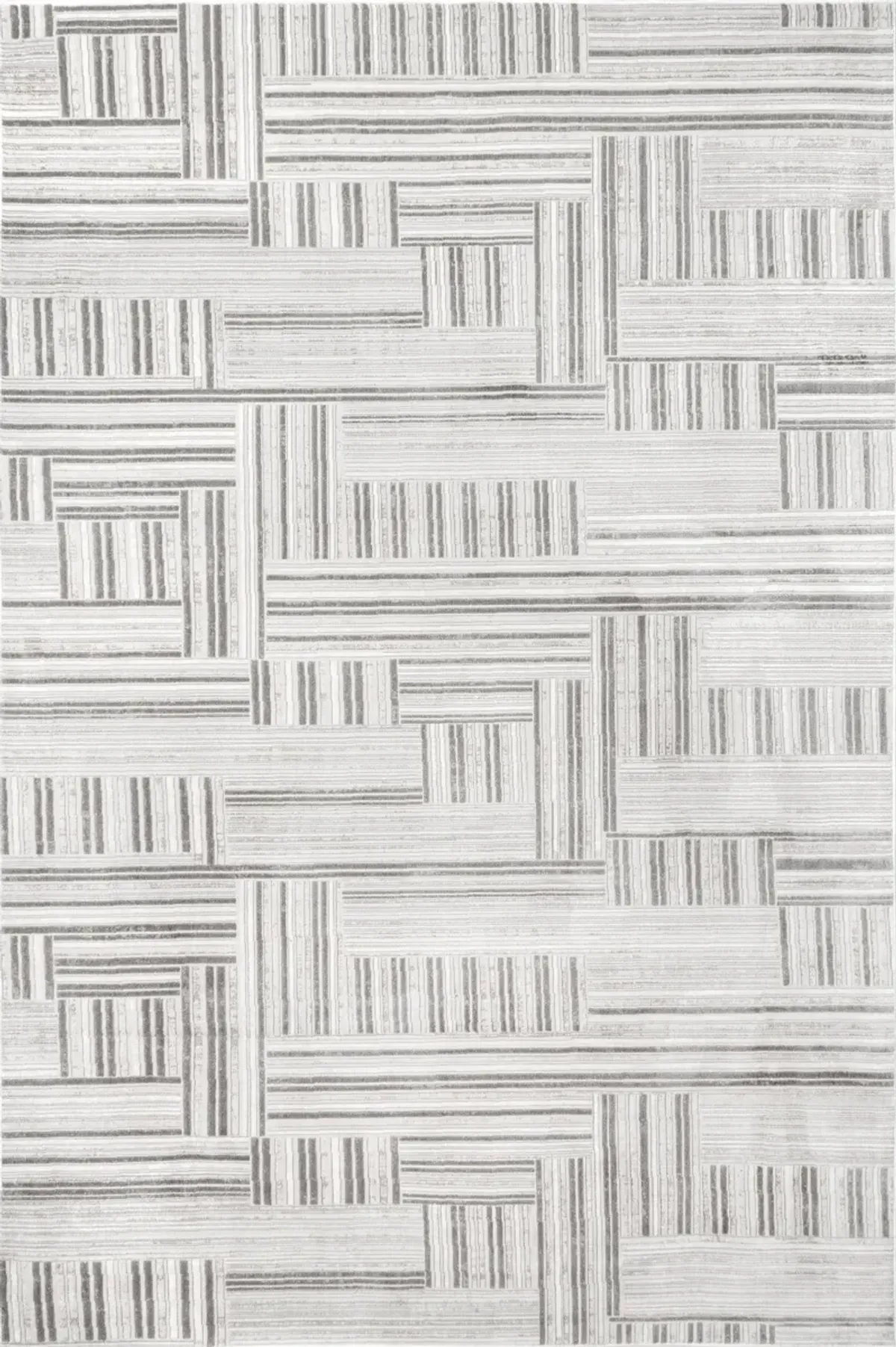 Lucy Abstract Pinstripes Rug