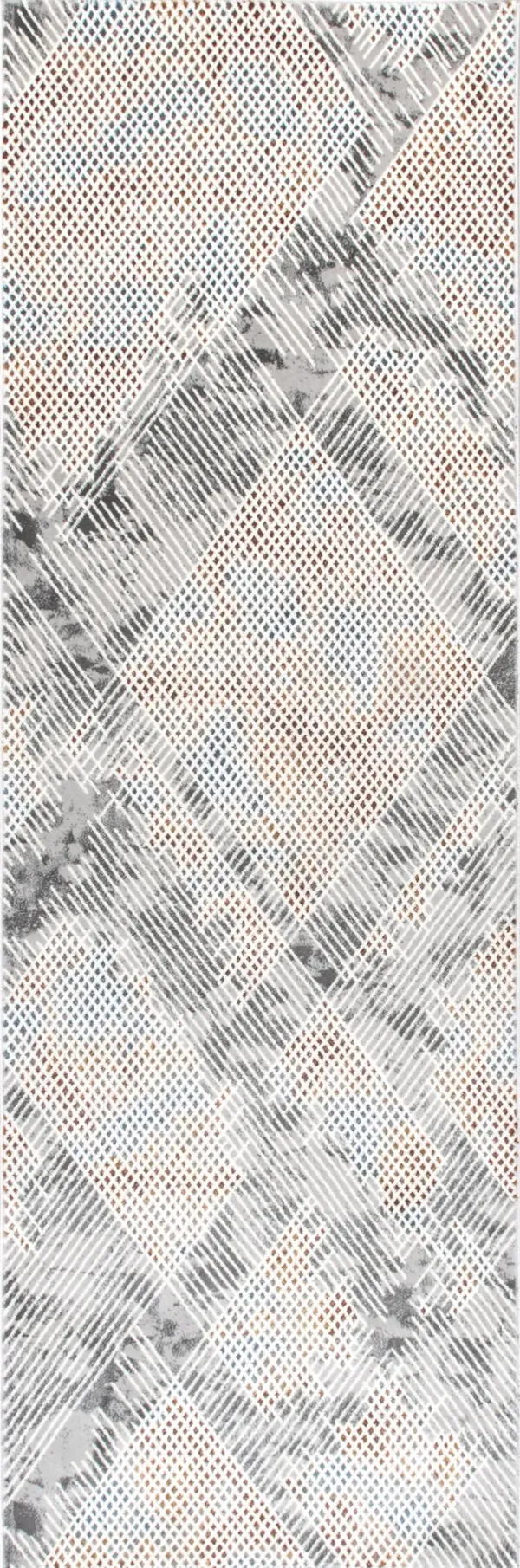 Crosshatched Lattice Rug