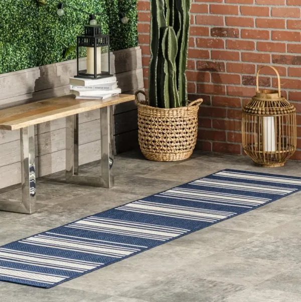 Romy Striped Indoor/Outdoor Rug