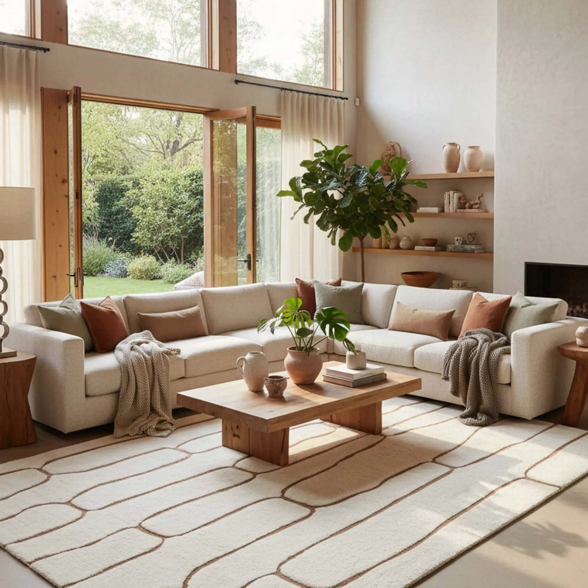Nazco Abstract New Zealand Wool Rug | Furniture.com