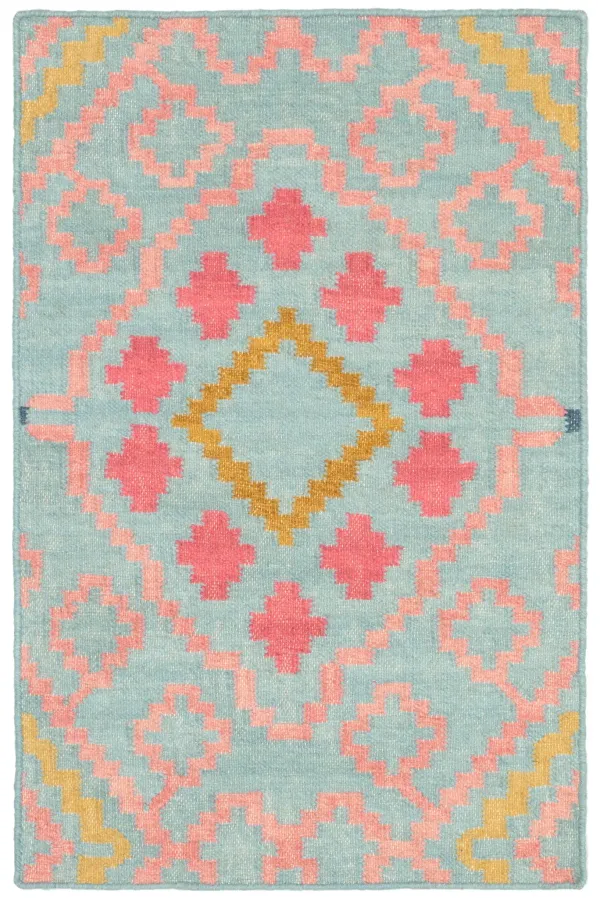 Jelly Roll Handwoven Wool Rug