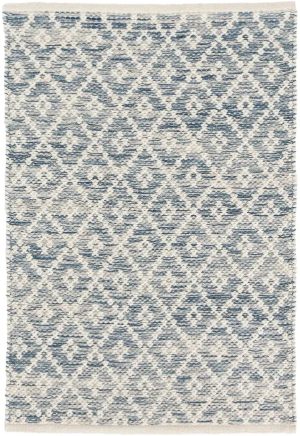 Melange Diamond Handwoven Cotton Rug