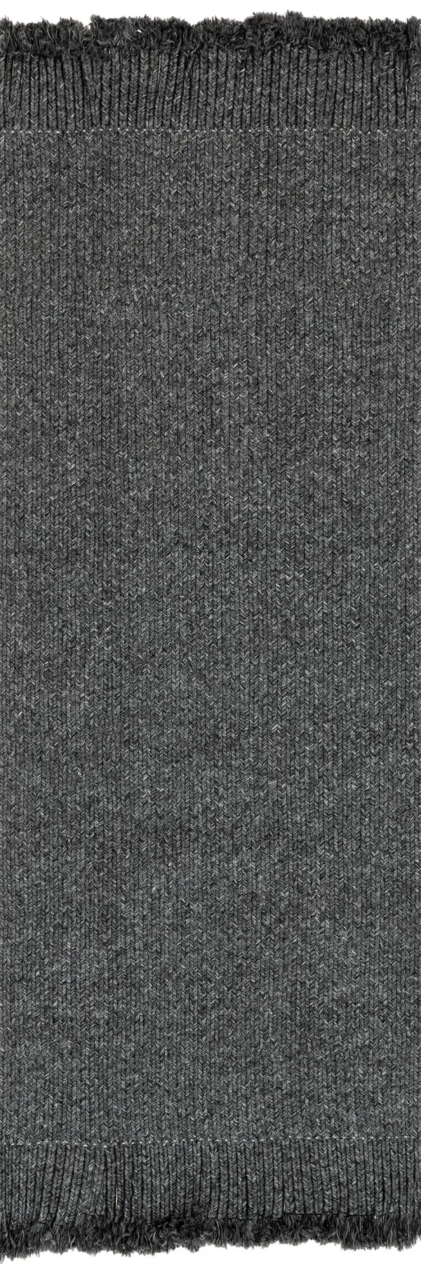 Ashen Braided Tassel Indoor/Outdoor Rug