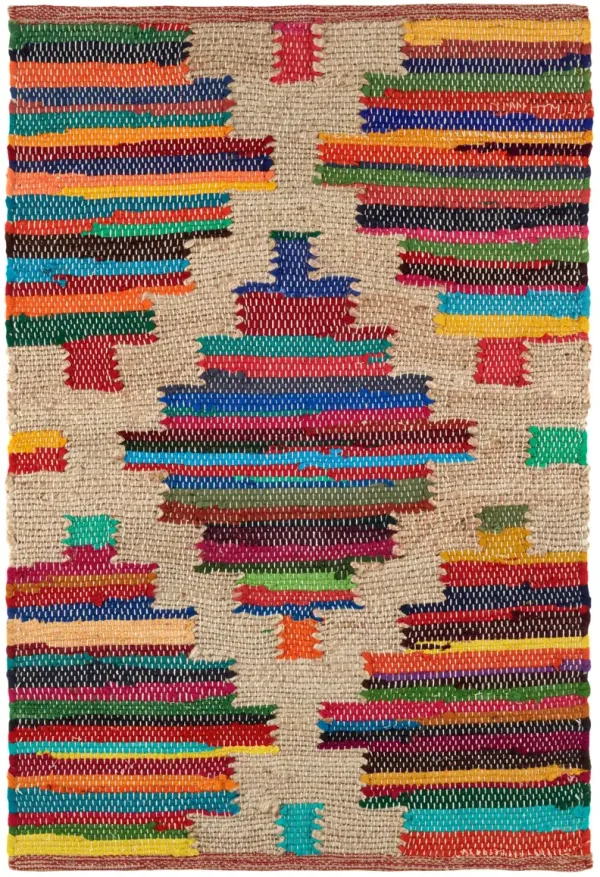 Mod Chindi Handwoven Jute Rug