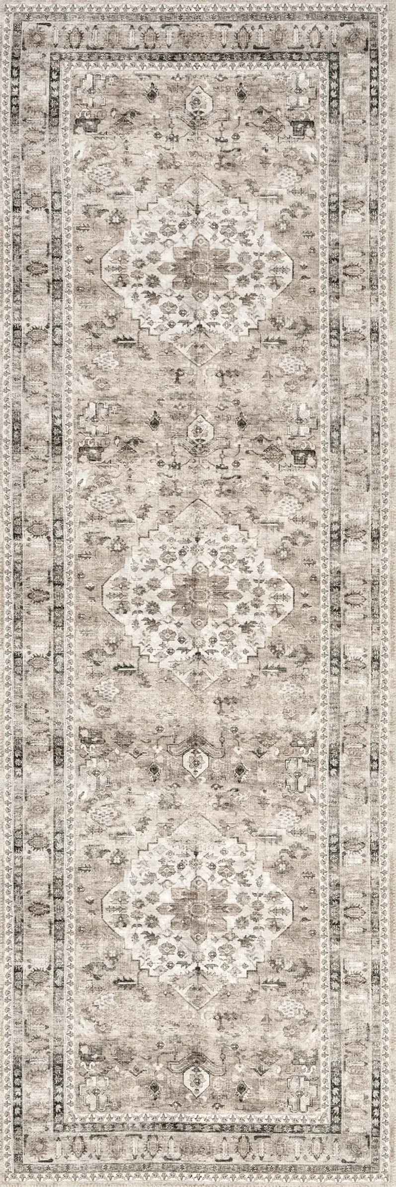 Keyara Spill Proof Washable Rug