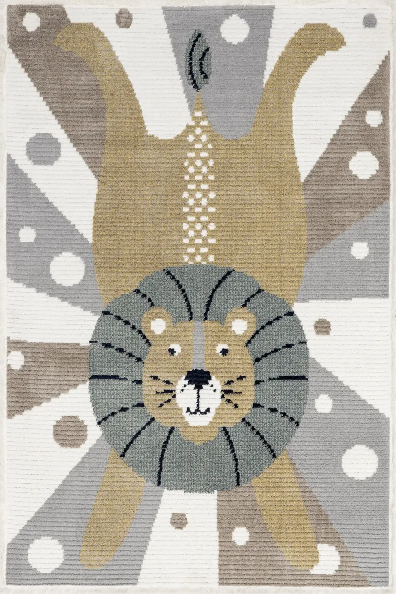 Raelyn Kids Circus Lion Rug