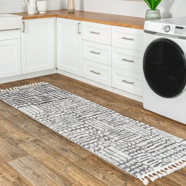 Monica Mosaic Tasseled Rug