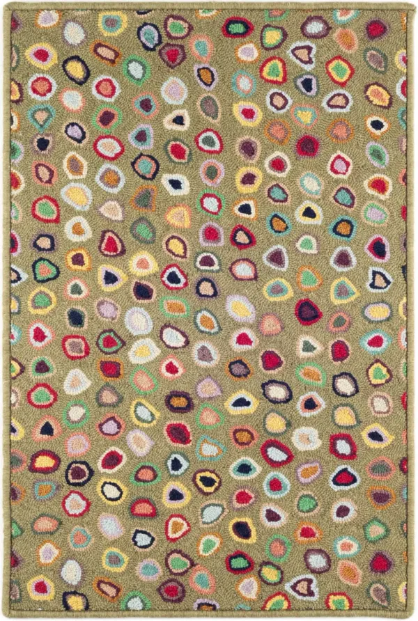 Cat's Paw Hand Micro Hooked Wool Custom Rug