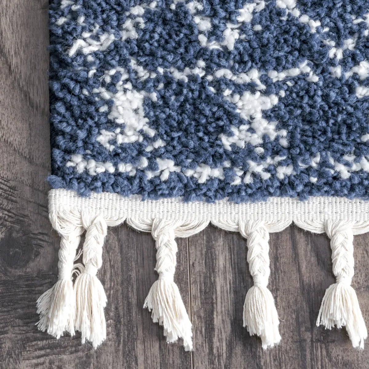 Moroccan Tasseled Rug