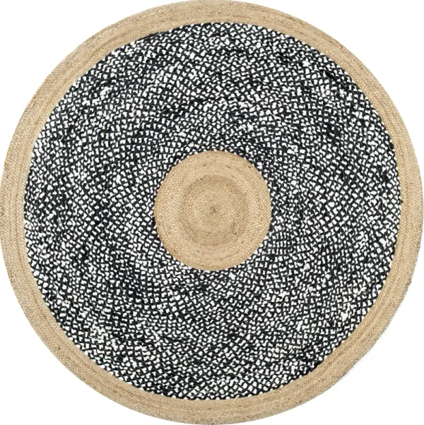 Jute and Cotton Token Rug