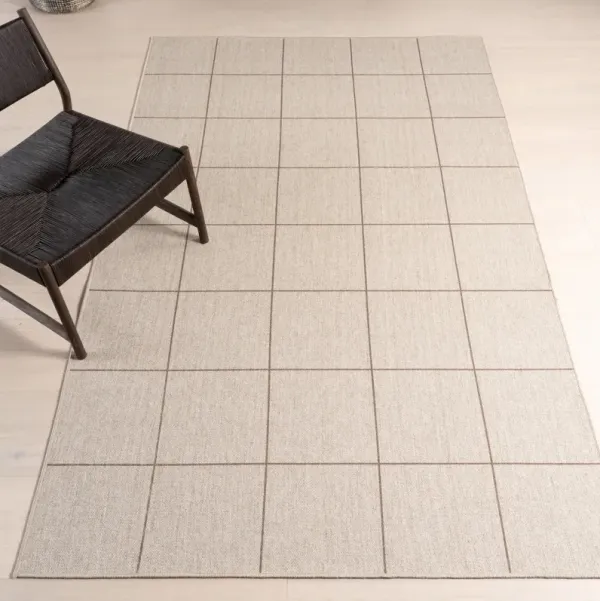 Blythe Checkered Washable Rug