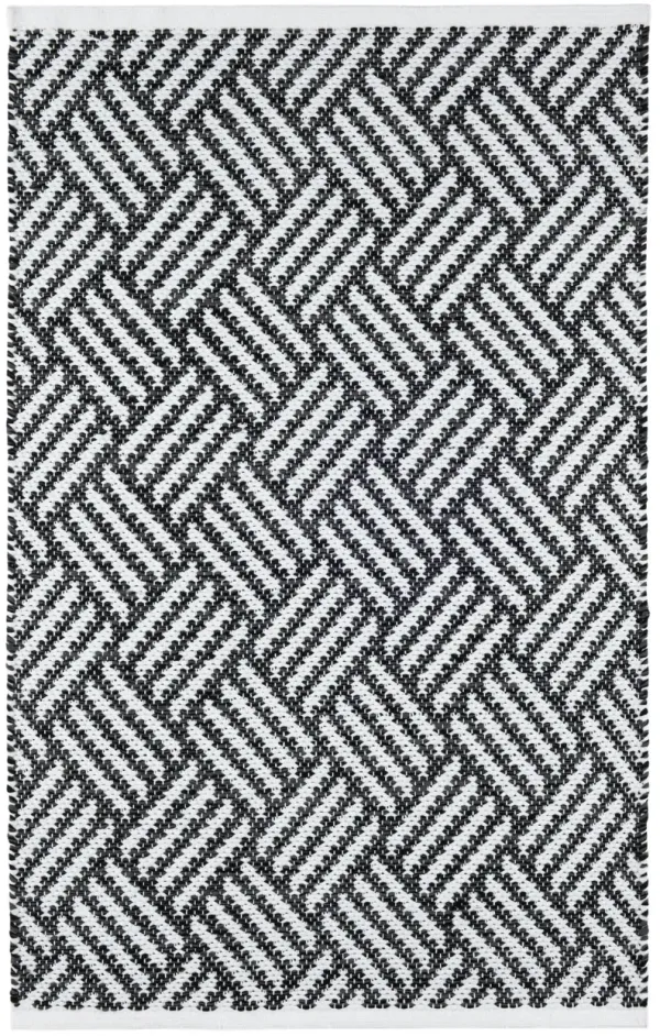 Crisscross Handwoven Indoor/Outdoor Rug
