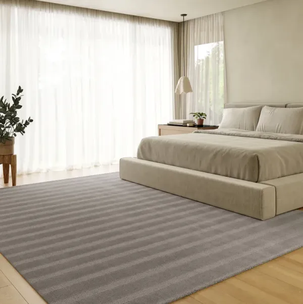 Vestry Striped Wool Rug