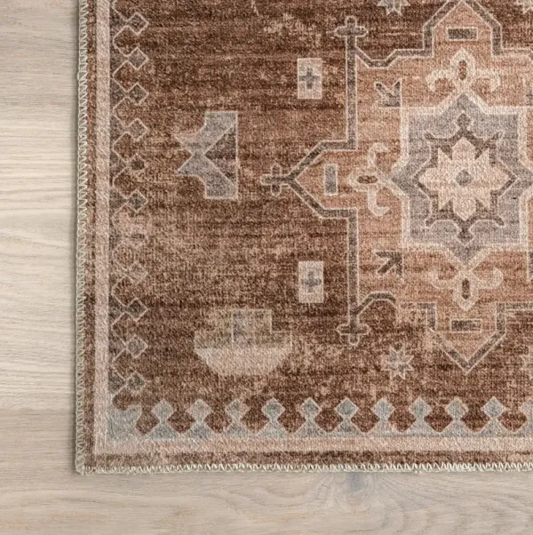 Thalia Medallion Washable Rug
