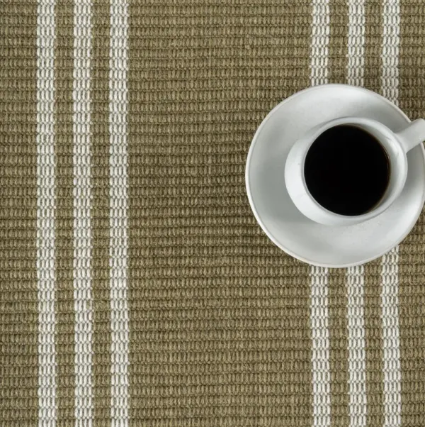 Hawthorn Striped Wool Rug