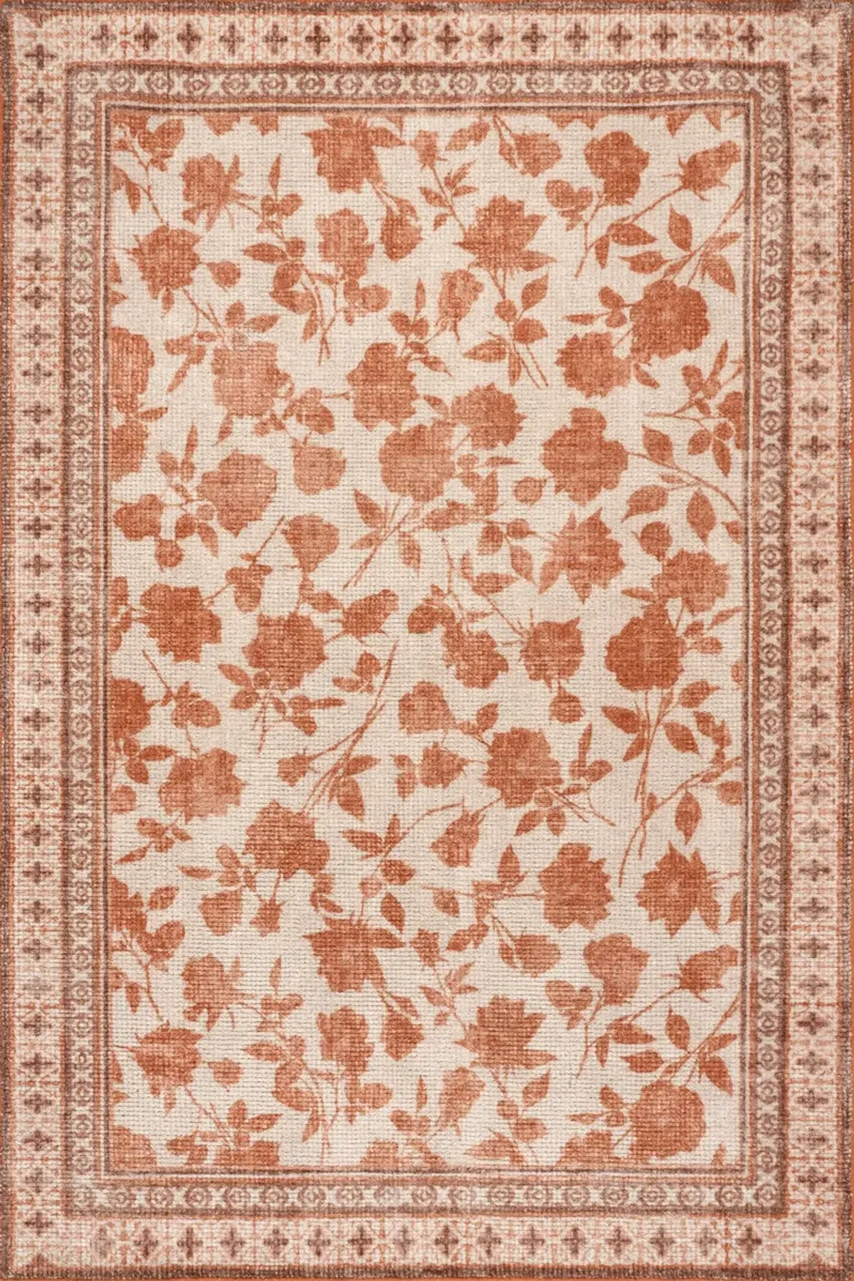 Botanica Hand-Tufted Botanical Wool-Blend Rug