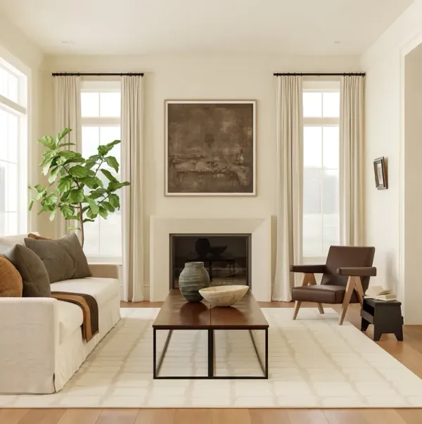 Spring Lake Plush Textured Washable Rug