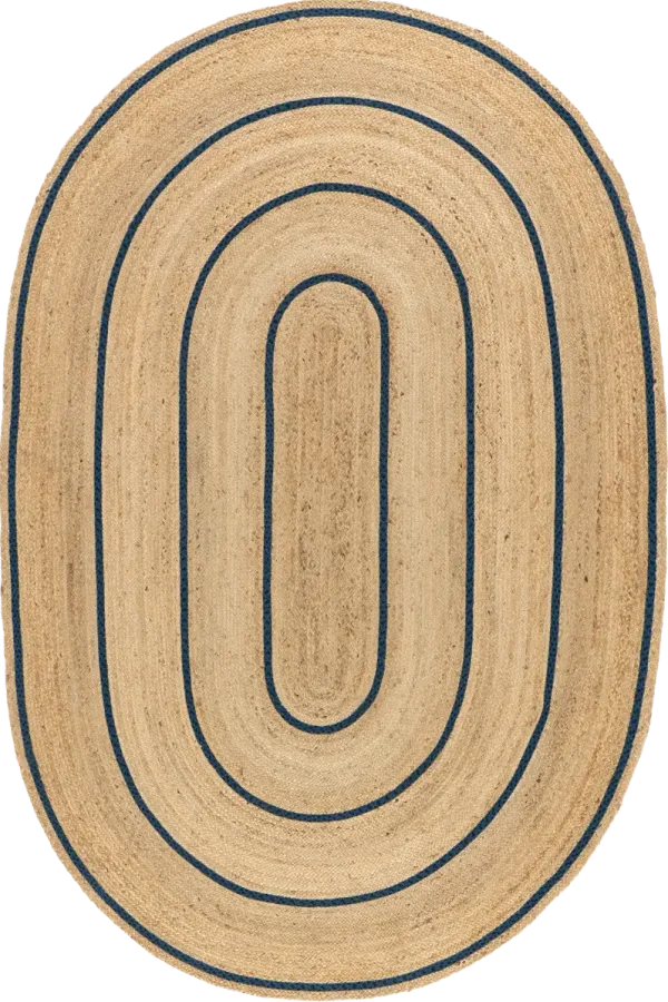 Ripplewood Oval Jute Rug