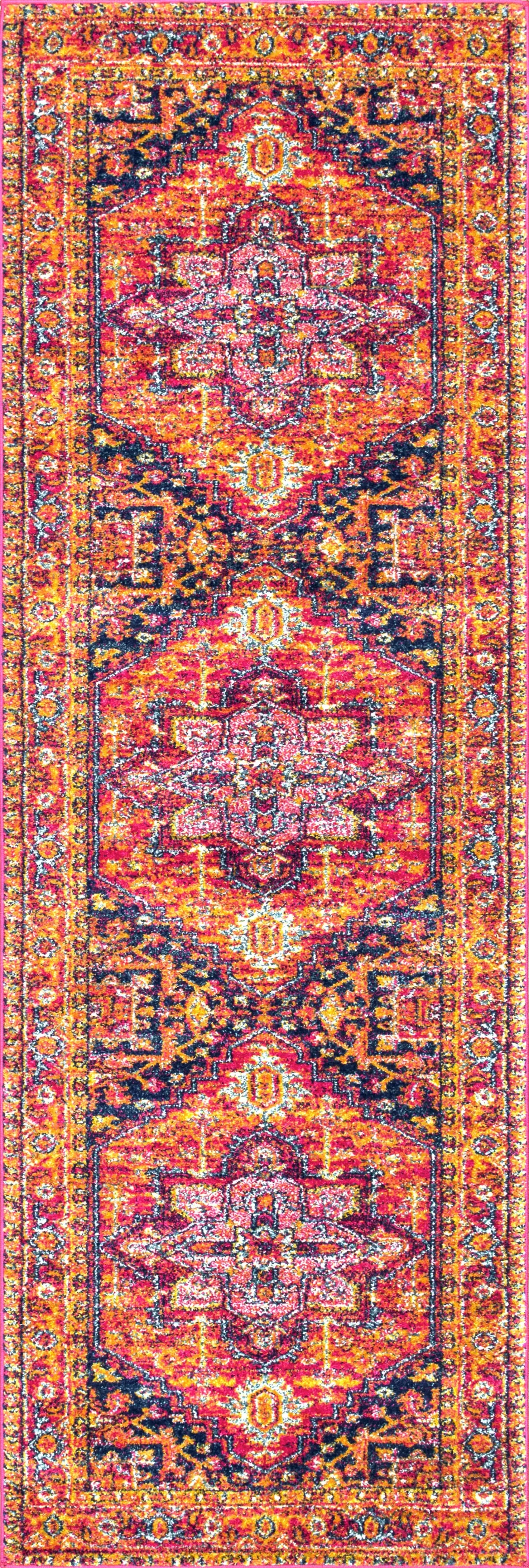 Katrina Blooming Rosette Rug
