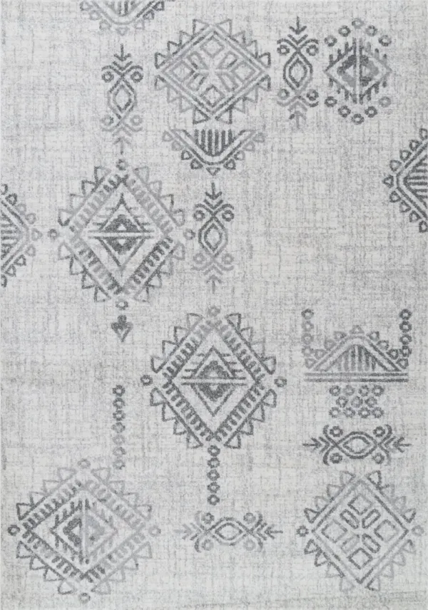 Native Symbolic Diamonds Rug