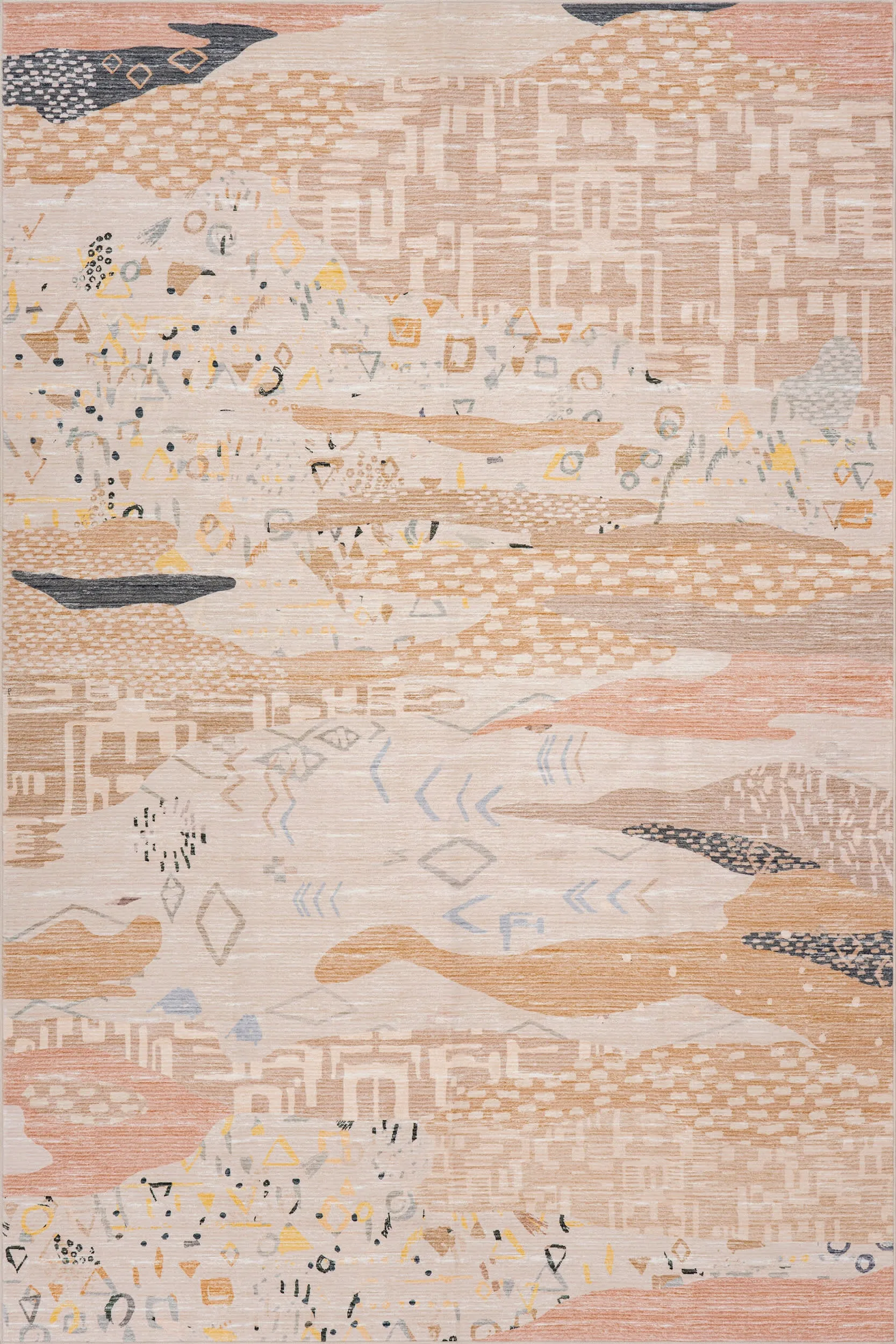 Sonace Moroccan Washable Rug