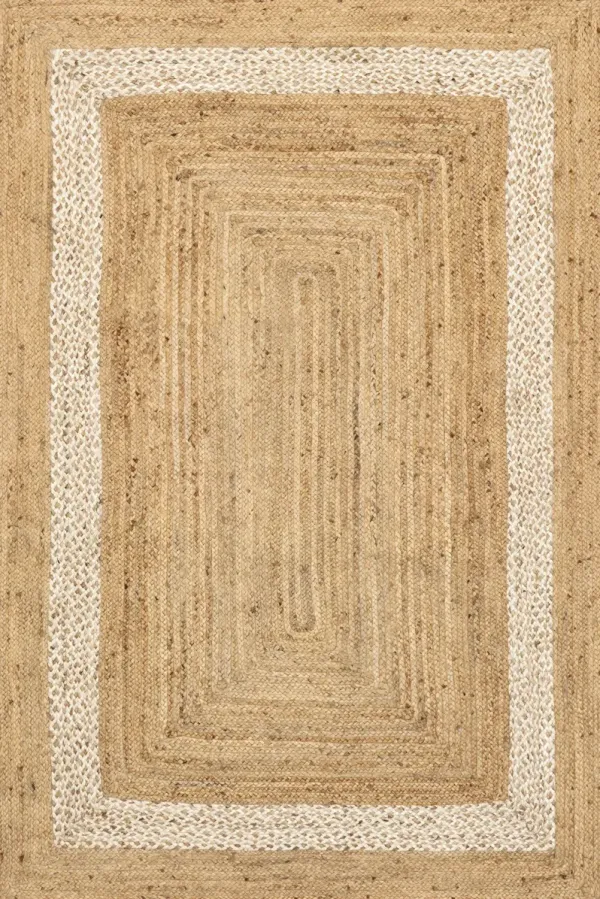 Lora Bordered Jute Rug