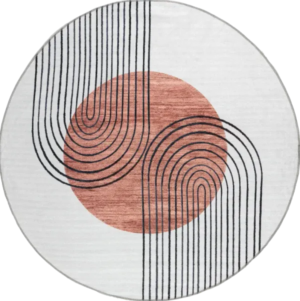 Carlotta Washable Desert Sunset Rug