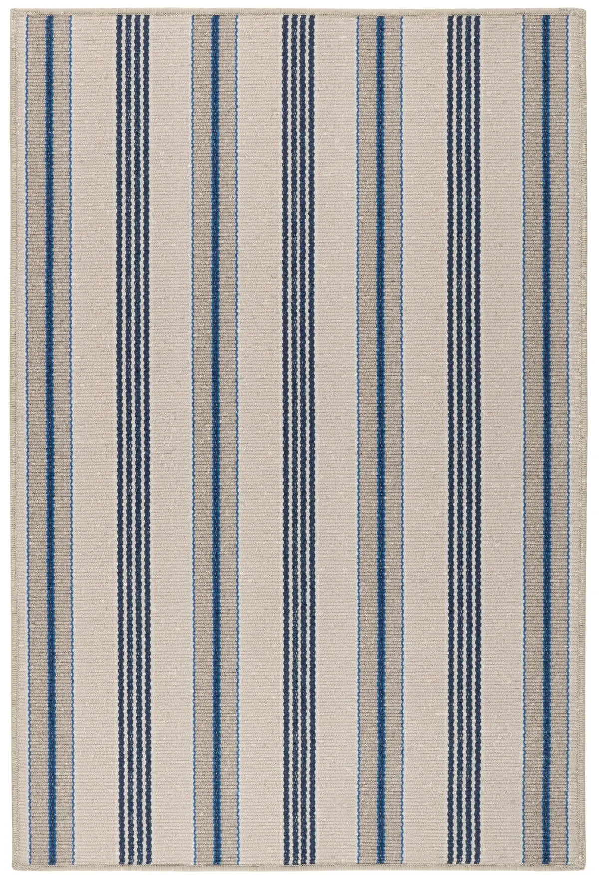 Nimes Ticking Machine Washable Rug