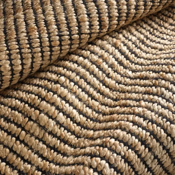 Gridwork Handwoven Jute Rug