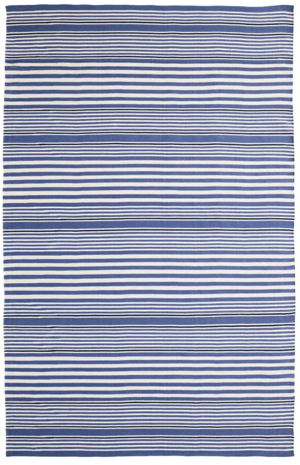 Rugby Stripe Handwoven Indoor/Outdoor Rug