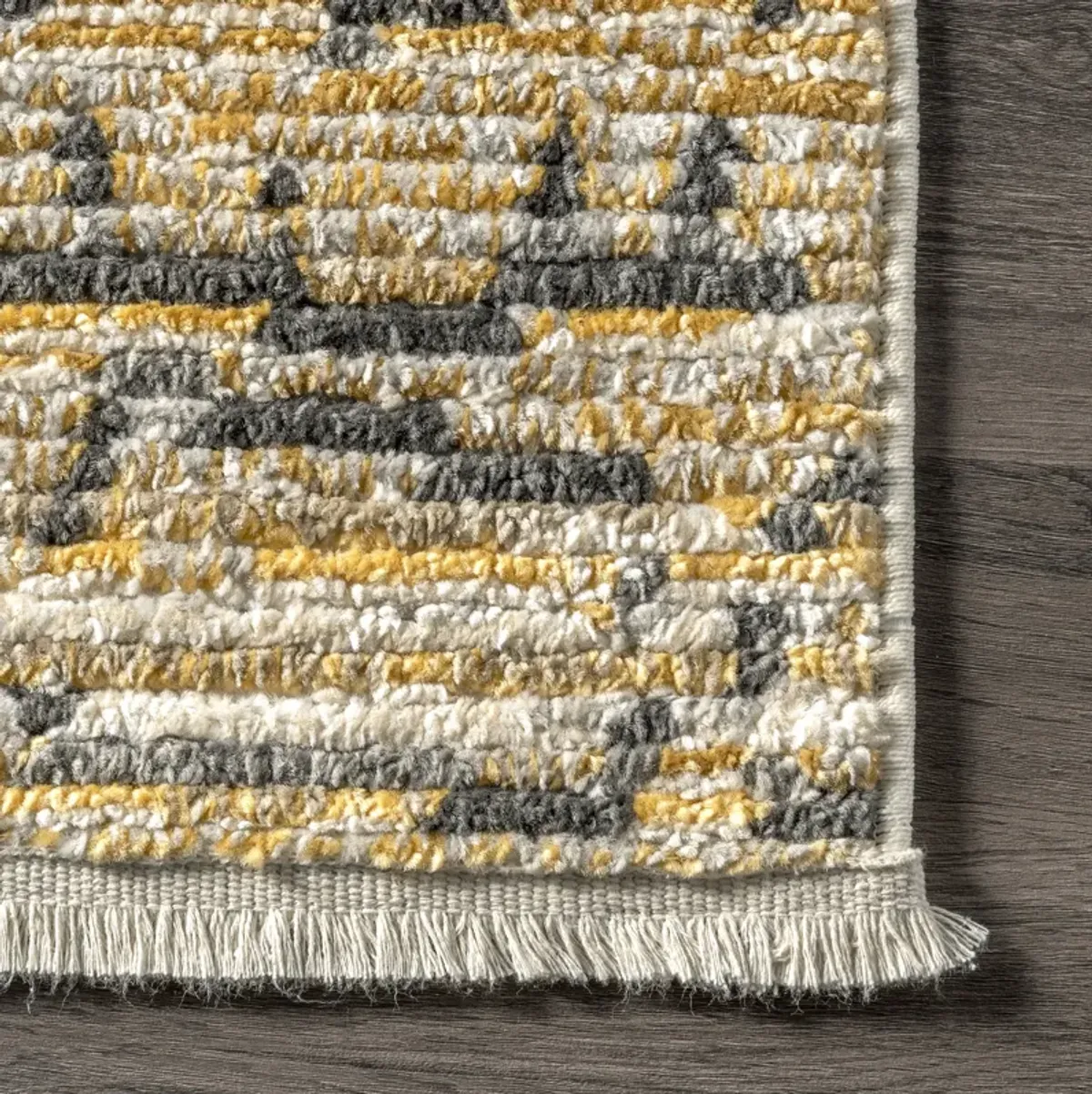Chance Geometric Banded Rug