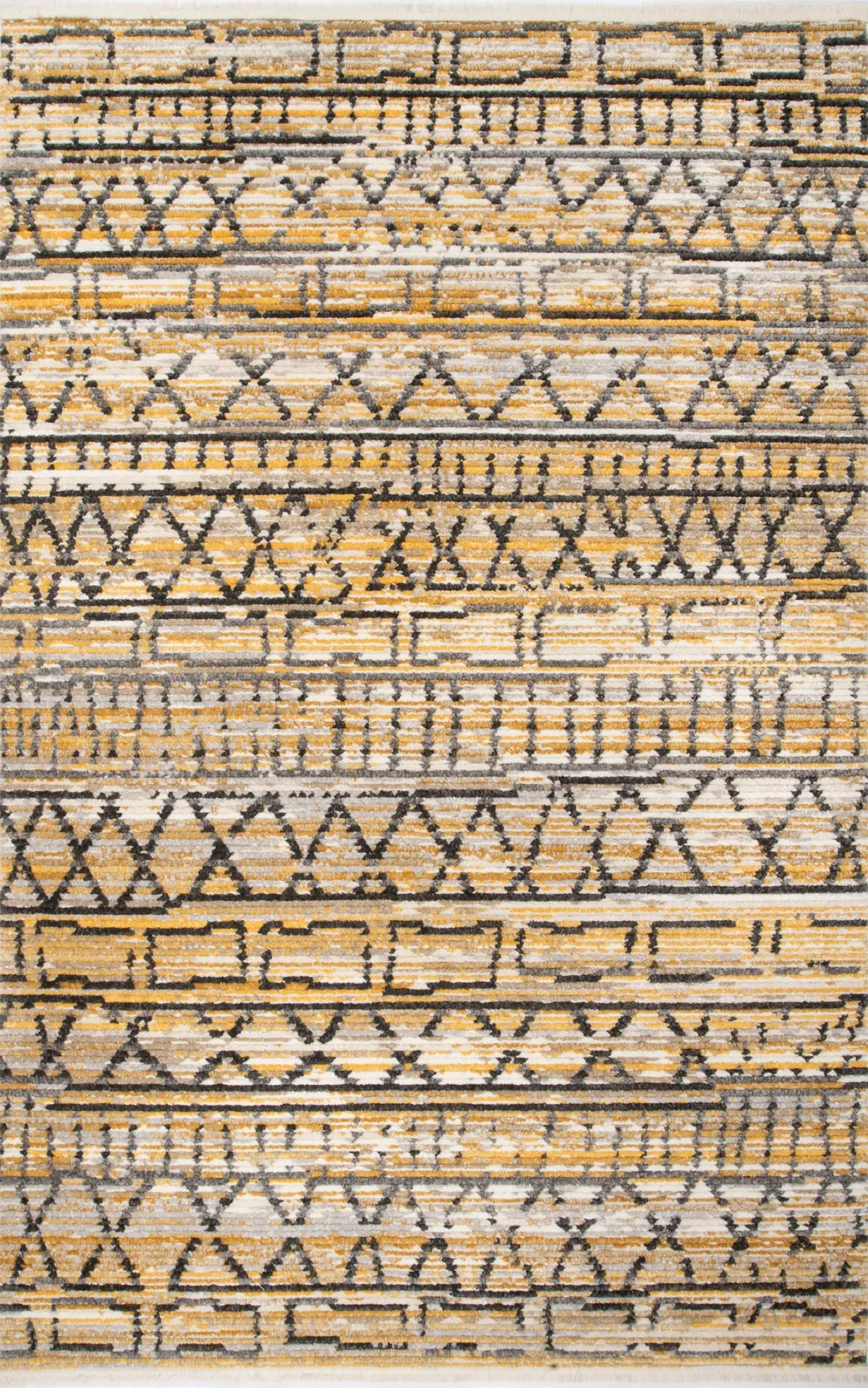 Chance Geometric Banded Rug