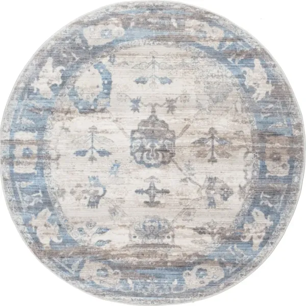 Distressed Foliage Rug