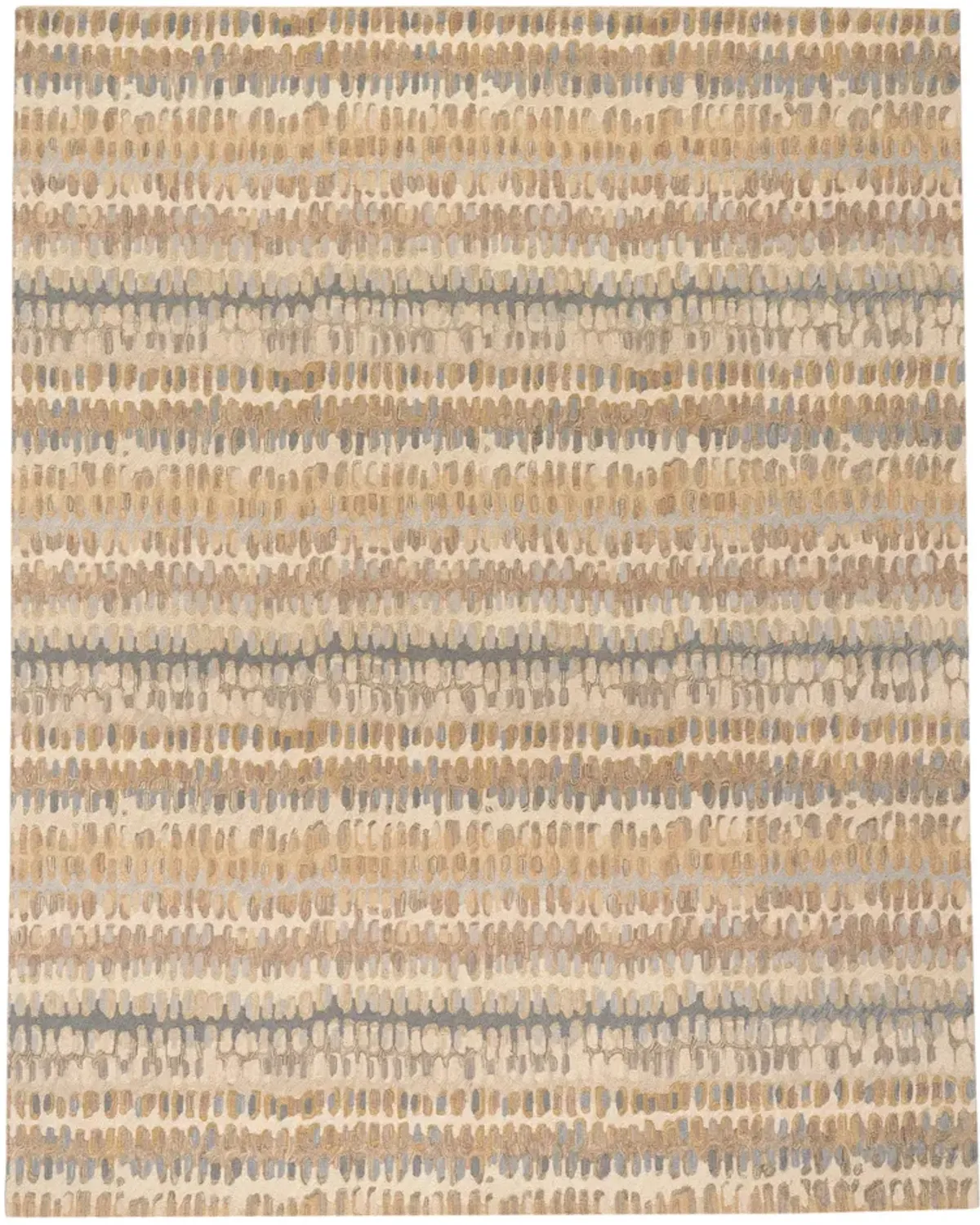 Paint Chip Hand Micro Hooked Wool Rug