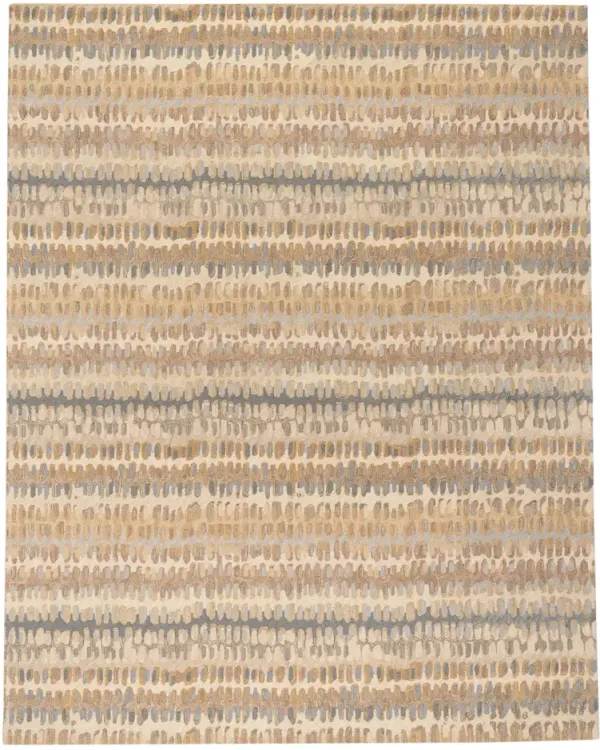 Paint Chip Hand Micro Hooked Wool Rug
