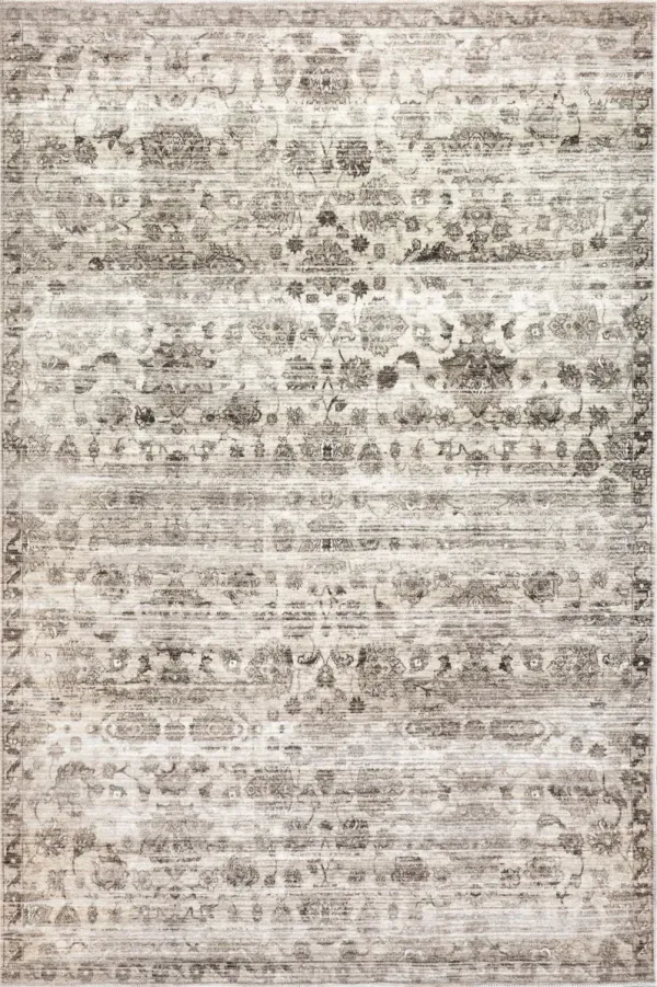 Louisa Vintage Floral Washable Rug