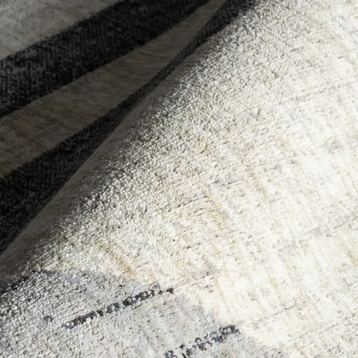 Karter Striped Trapezoid Rug