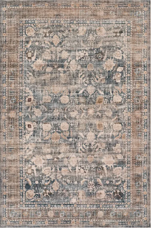 Tali Bordered Traditional Washable Rug