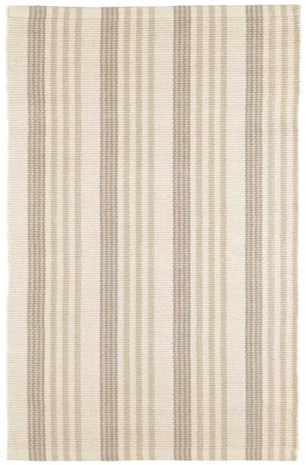 Putney Stripe Handwoven Cotton Rug