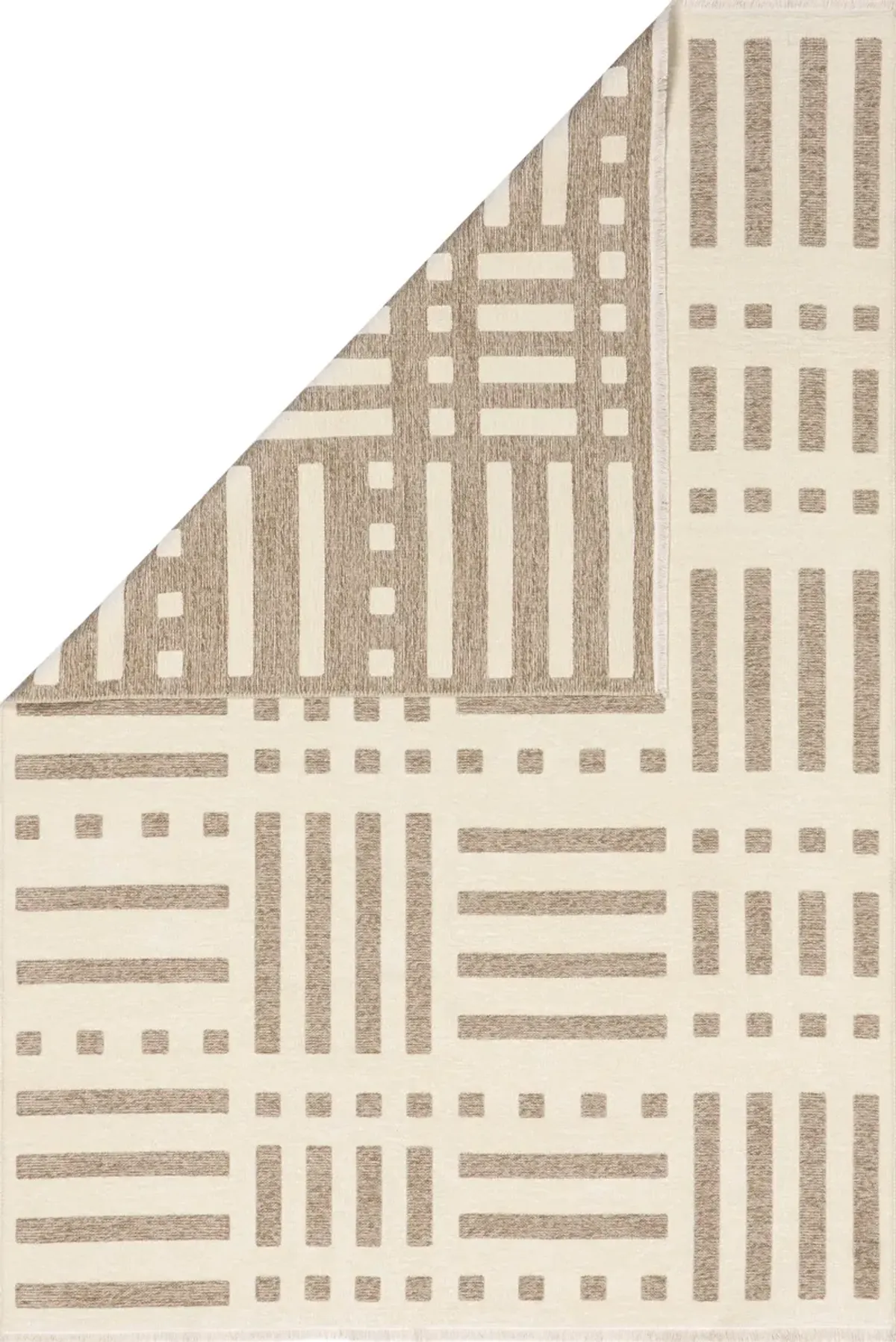 Salma Geometric Reversible Washable Rug