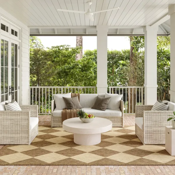 Adelaide Harlequin Indoor/Outdoor Rug