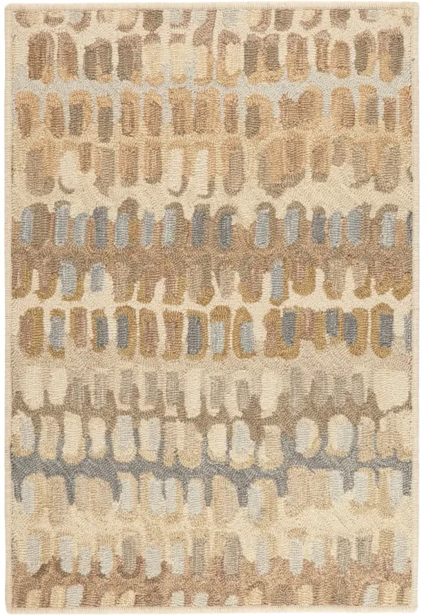 Paint Chip Hand Micro Hooked Wool Custom Rug