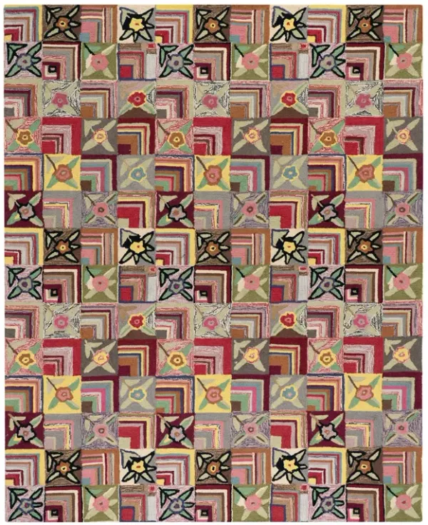 Gypsy Rose Hand Hooked Wool Rug