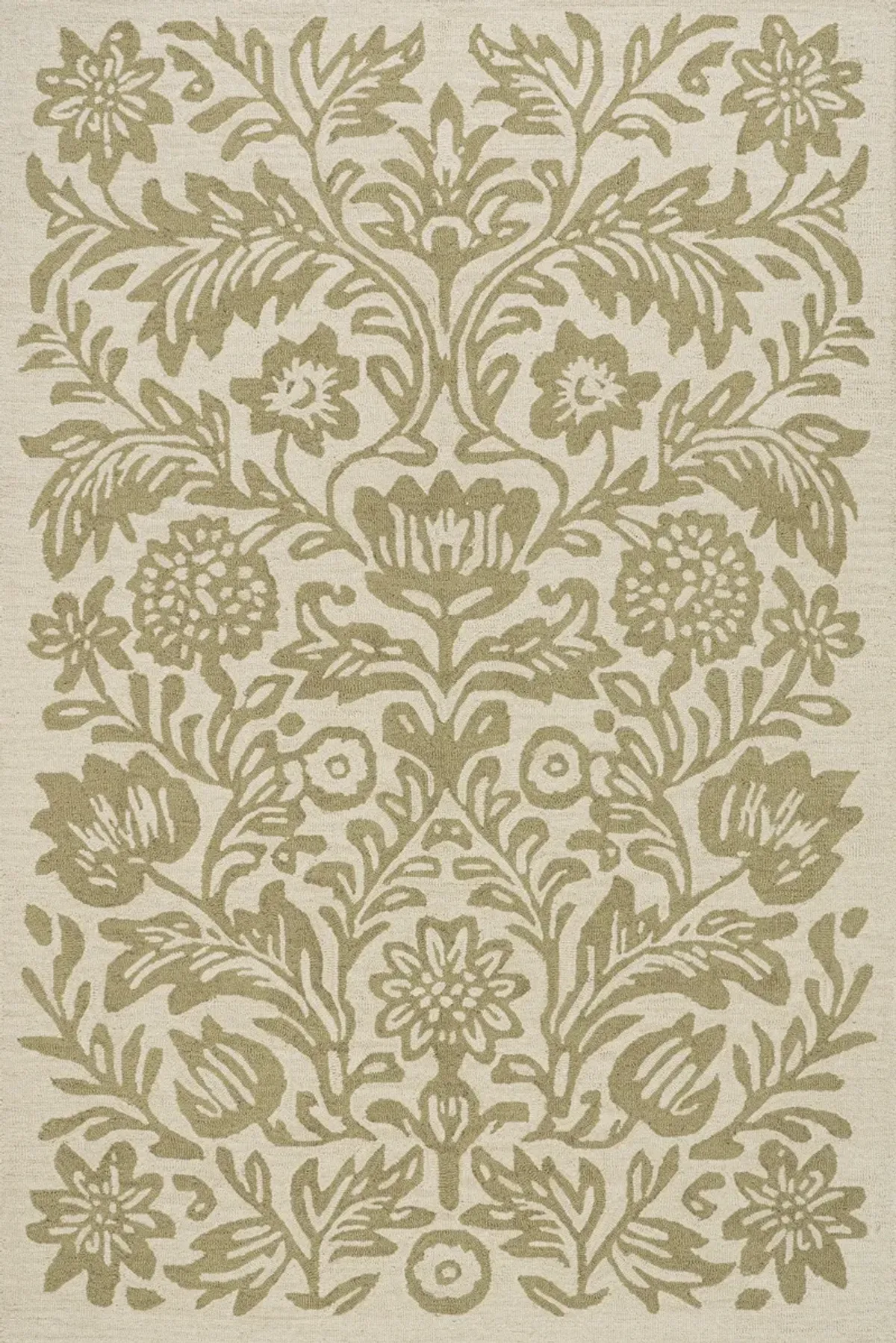 Ayloh Transitional Floral and Paisley Rug