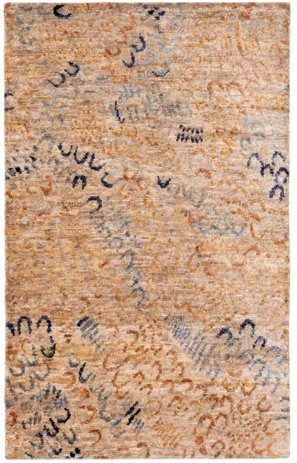 Horseshoe Hand Knotted Jute Rug