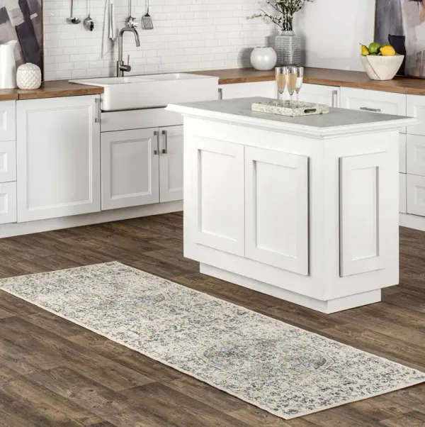 Floral Encompass Mandala Rug