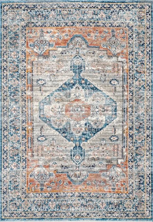 Petalled Medallion Rug